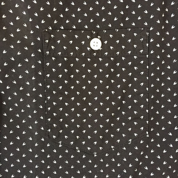 Artistry in Motion Shirt Mens Large Slim Fit Button Down 100% Cotton Waist Darts - Picture 10 of 12